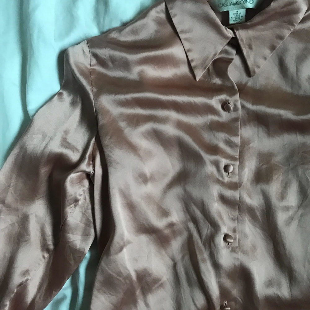 100% SILK VINTAGE BLOUSE